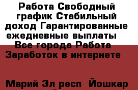 Работа.Свободный график.Стабильный доход.Гарантированные ежедневные выплаты. - Все города Работа » Заработок в интернете   . Марий Эл респ.,Йошкар-Ола г.